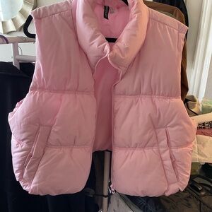 Pink Kids Puffer Vest